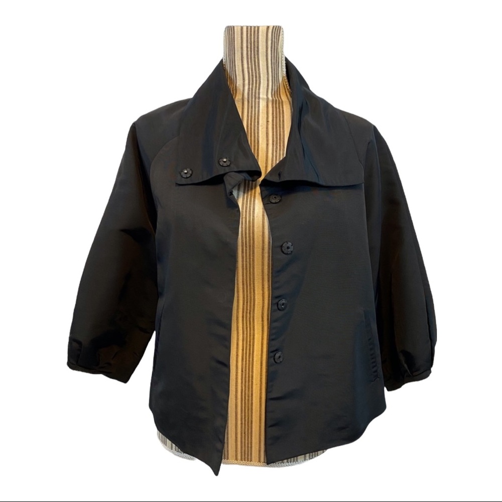 Rafaella black jacket pockets